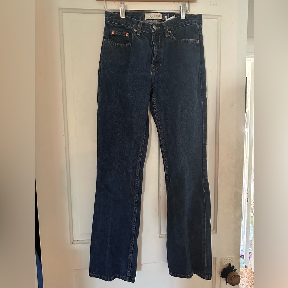 90s/00s Gap button-fly bootcut jeans